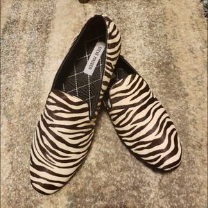 ZEBRA LOAFERS by STEVE MADDEN